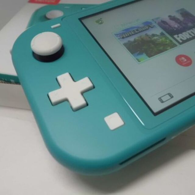 Nintendo Switch(ニンテンドースイッチ)のNintendo Switch Lite Turquoise任天堂スイッチライト エンタメ/ホビーのゲームソフト/ゲーム機本体(携帯用ゲーム機本体)の商品写真