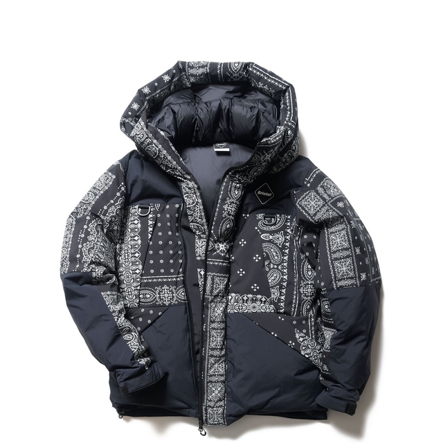 LMS 黒バンダナ DOWN BENCH PARKA fcrb 22aw ダウン | フリマアプリ ラクマ