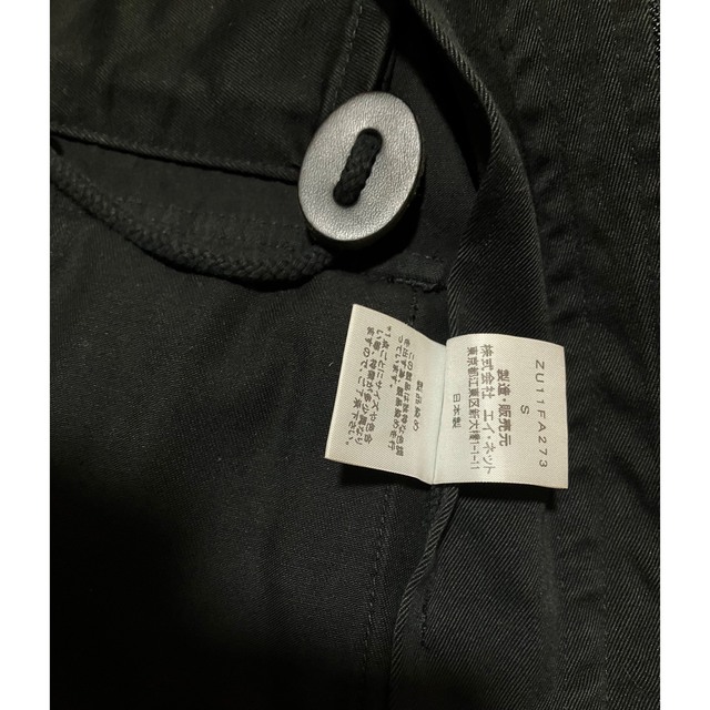 ZUCCa(ズッカ)の値下！ズッカ ZUCCA ジップミリタリージャケット M-65 日本産　アウター レディースのジャケット/アウター(ミリタリージャケット)の商品写真