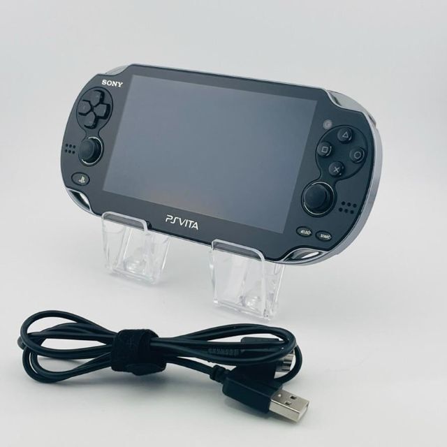 PSVita クリスタル・ブラック Wi-Fiモデル PCH-1000 ZA01PlayStationVita