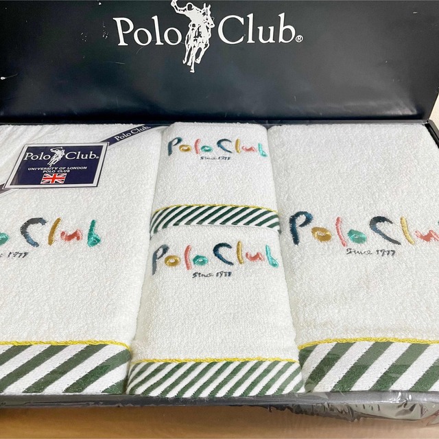 Polo Club(ポロクラブ)のPolo Club タオルセット インテリア/住まい/日用品の日用品/生活雑貨/旅行(タオル/バス用品)の商品写真