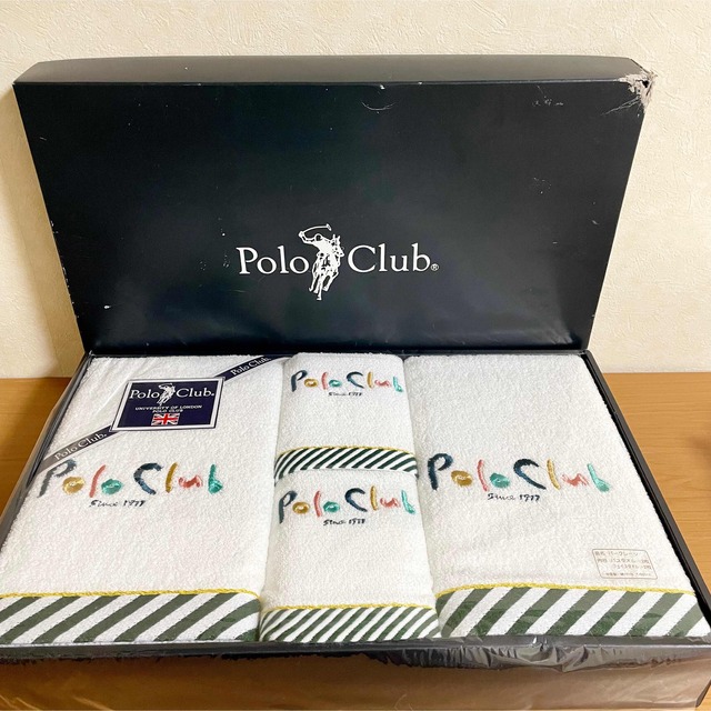 Polo Club(ポロクラブ)のPolo Club タオルセット インテリア/住まい/日用品の日用品/生活雑貨/旅行(タオル/バス用品)の商品写真