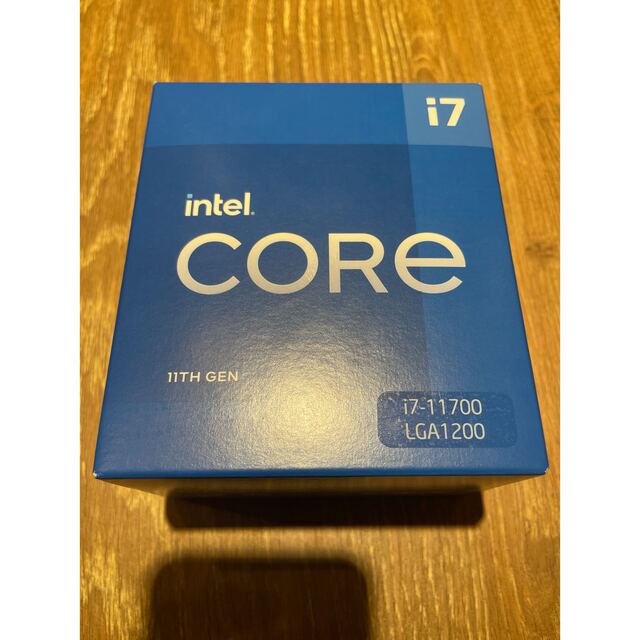 IntelIntel Core i7-11700 Processor 新品未開封