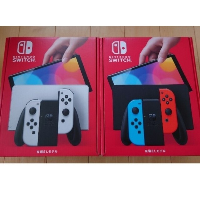 Nintendo Switch（有機ELモデル） ホワイト ネオン 2台セット