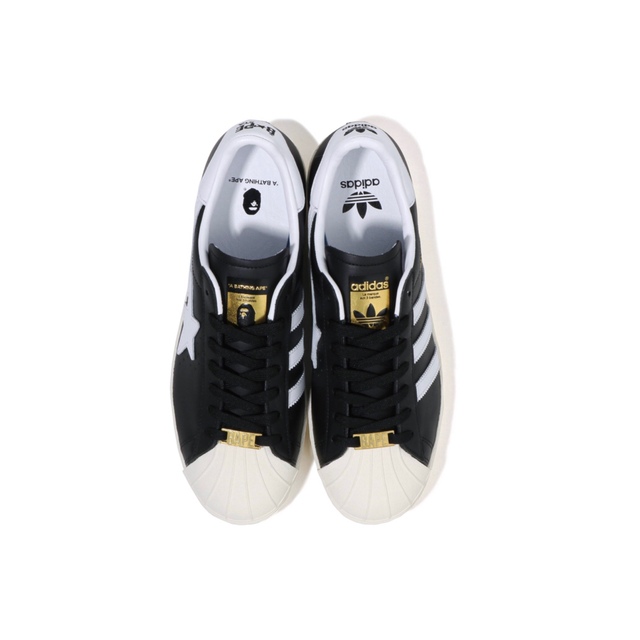 A BATHING APE(アベイシングエイプ)のBAPE ADIDAS SUPERSTAR 80S 29cm エイプ アディダス メンズの靴/シューズ(スニーカー)の商品写真