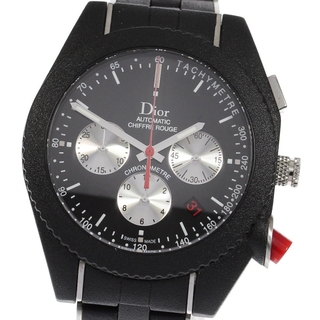 ディオール(Dior)の☆良品★箱付き【Dior】ディオール シフルルージュ クロノグラフ CD084840 自動巻き メンズ_707849(腕時計(アナログ))