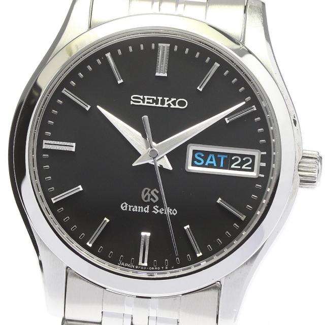 ☆良品【SEIKO】セイコー グランドセイコー デイデイト SBGT021/9F83-0AB0 クォーツ メンズ_712435  