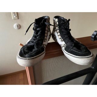 シュプリーム(Supreme)のsupremeハイカットvanscheckerlogo 27.5cm(スニーカー)