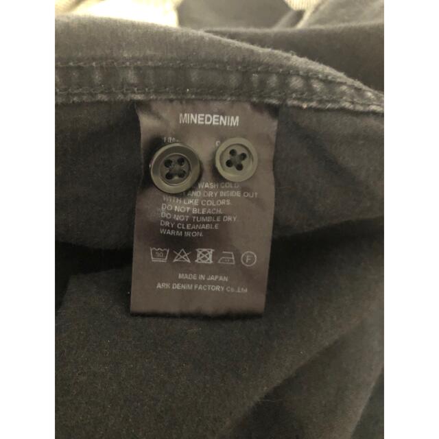 MINEDENIM - キムタク着19AW マインデニムブラックデニム MINEDENIM - キムタク着19AW マインデニムブラックデニム