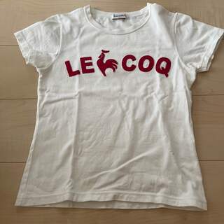 ルコックスポルティフ(le coq sportif)のTシャツ　レディース　S  lecoq(Tシャツ(半袖/袖なし))