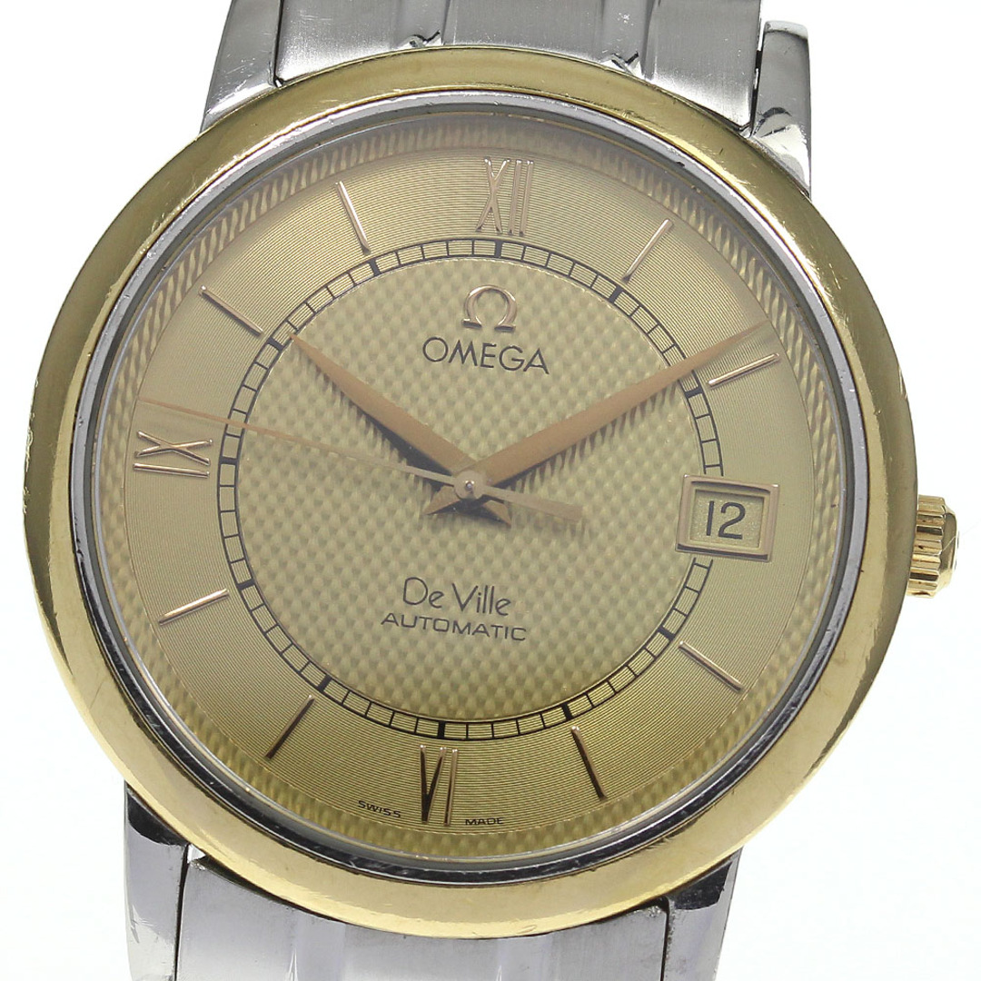 【翌日発送可能】 クラシック デビル 【OMEGA】オメガ - OMEGA デイト メンズ_661332 自動巻き 7704.11.01 腕時計(アナログ)