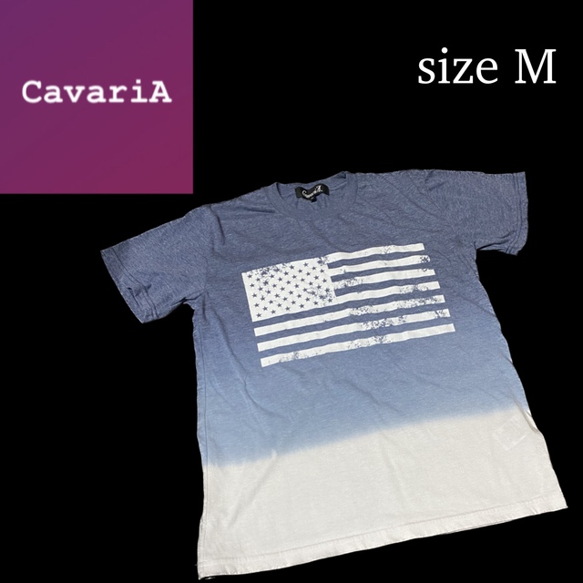 CavariA(キャバリア)のCavariA キャバリア VICCI ビッチ グラデーション 半袖 トップス メンズのトップス(Tシャツ/カットソー(半袖/袖なし))の商品写真