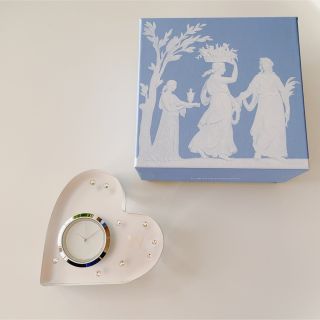 ウェッジウッド(WEDGWOOD)のwedgewood ブリスタイム クロック　新品(置時計)