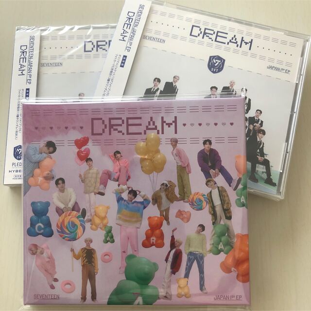 SEVENTEEN セブチ DREAM EP 初回限定盤C 通常盤 CD トレカ