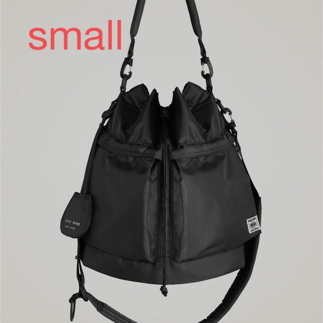 PORTER×HYKE 2WAY TOOL BAG SMALL BLACK - バッグ PORTER×HYKE 2WAY TOOL BAG SMALL BLACK - バッグ