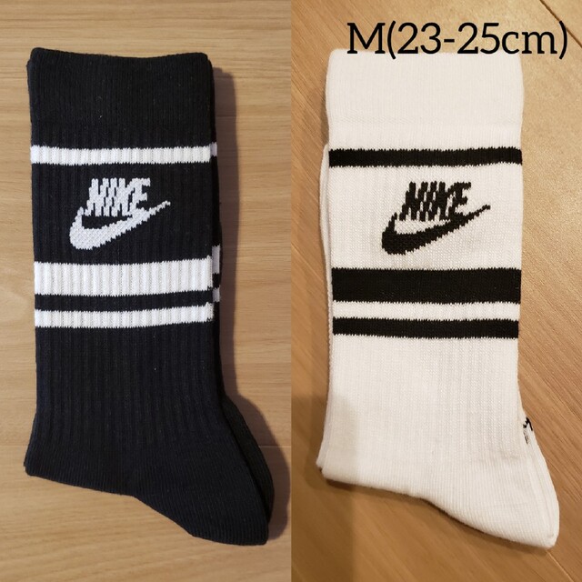 NIKE(ナイキ)のナイキソックス(2足セット)M レディースのレッグウェア(ソックス)の商品写真