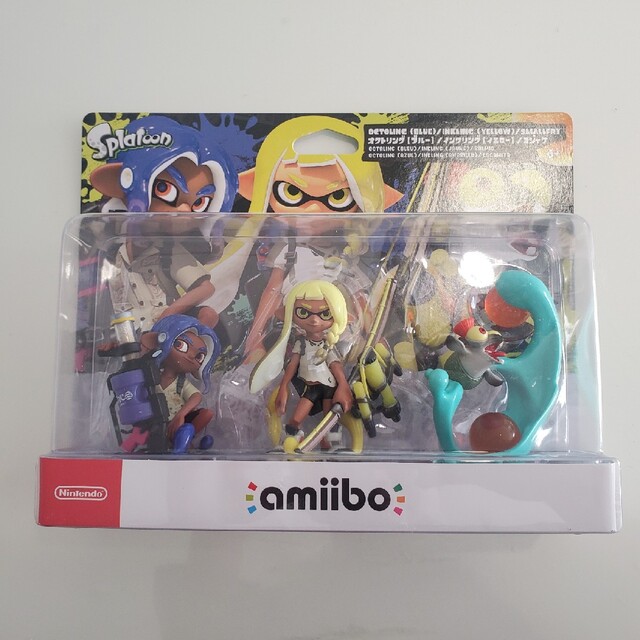 Splatoon スプラトゥーン3 amiibo トリプルセット 新品 任天堂