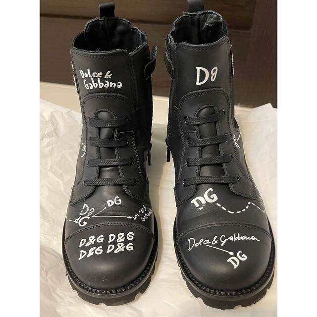 DOLCE&GABBANA(ドルチェアンドガッバーナ)のドルチェ&ガッバーナキッズブーツ キッズ/ベビー/マタニティのキッズ靴/シューズ(15cm~)(ブーツ)の商品写真