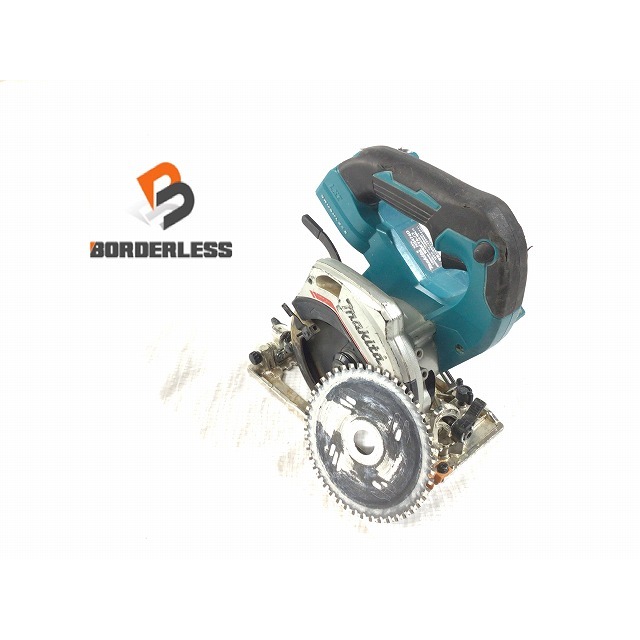 ☆中古品☆makita マキタ 18V 125mm 充電式マルノコ HS474D 青/ブルー