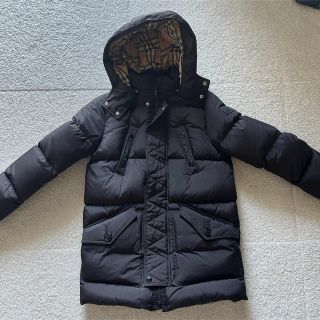 BURBERRY - 美品☆5y 110cm☆バーバリー ダウンコート ボーイズ 黒の