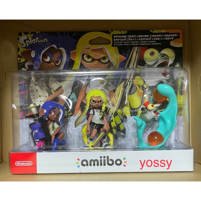 amiibo スプラトゥーン3 オクトリング インクリング コジャケ トリプル