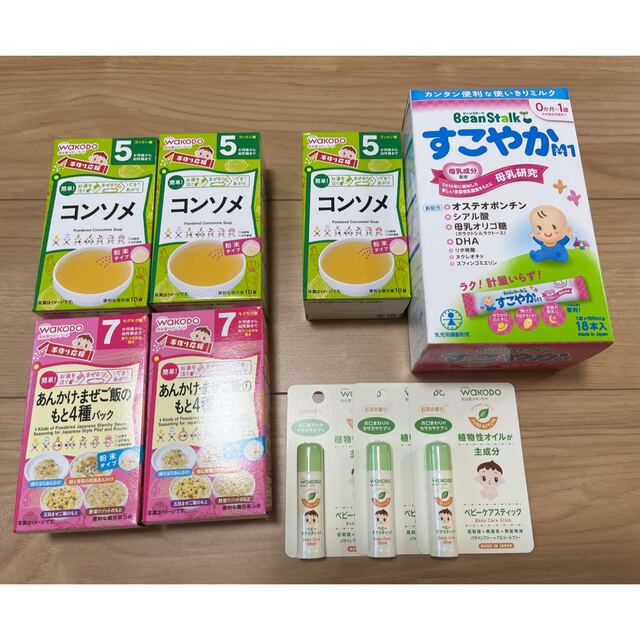 【Miさま専用】離乳食、ミルク、ベビーケアスティック　まとめ売り キッズ/ベビー/マタニティの授乳/お食事用品(その他)の商品写真