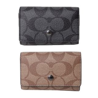 コーチ(COACH)のコーチ COACH キーケース シグネチャー 5連 f78675 QBTN2(キーケース)