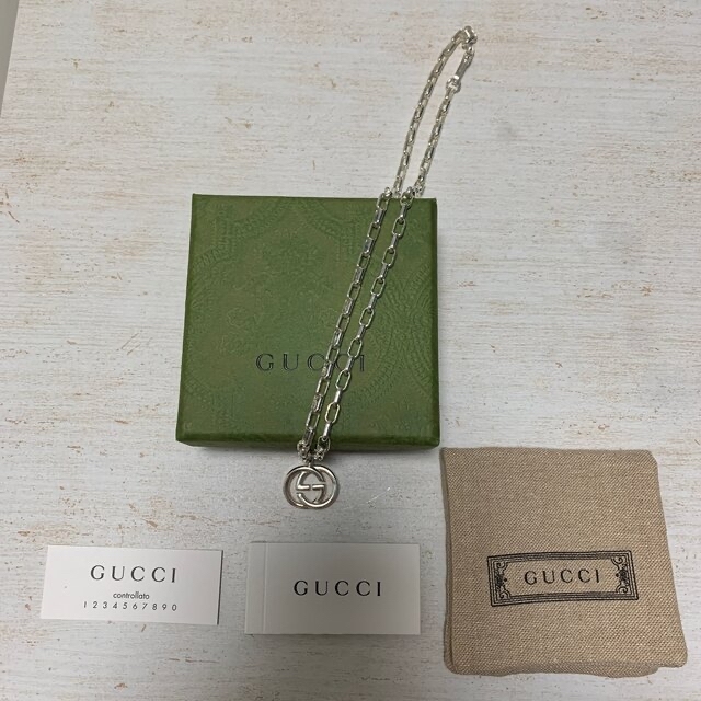 Gucci(グッチ)のグッチ　GUCCI ネックレス シルバーアクセサリー メンズのアクセサリー(ネックレス)の商品写真