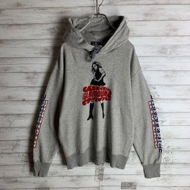 HYSTERIC GLAMOUR(ヒステリックグラマー)の【入手困難】ヒステリックグラマー☆ビッグロゴ定番カラーパーカー　即完売　希少 メンズのトップス(パーカー)の商品写真