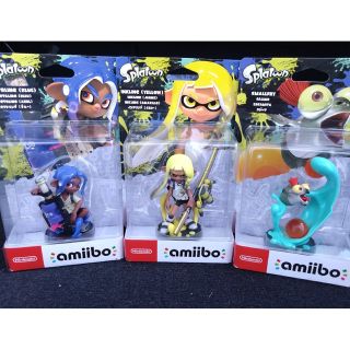 ニンテンドウ(任天堂)の【新品】スプラトゥーン3amiiboバラ3体セット(ゲームキャラクター)