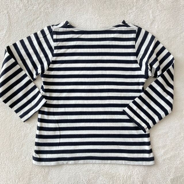 ロンT ボーダー　100センチ キッズ/ベビー/マタニティのキッズ服男の子用(90cm~)(Tシャツ/カットソー)の商品写真