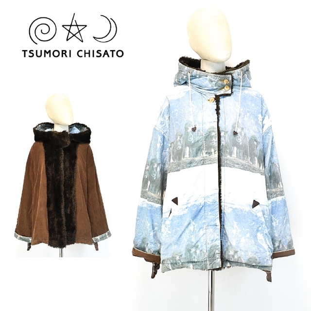 TSUMORI CHISATO - 【レア・初期】1992年 ツモリチサト 転写 ボア