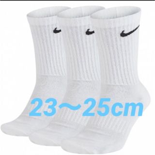 ナイキ(NIKE)のNIKE  ナイキ　クルーソックス　靴下　ソックス　２３〜２５cm(ソックス)