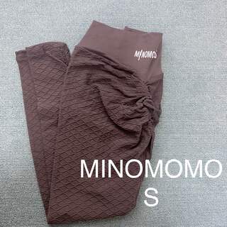 MINOMOMO 美尻レギンスパンツ S グレー みのりん(レギンス/スパッツ)