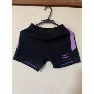 ミズノ(MIZUNO)のバレーボール　パンツ　L 短パン　練習着　ミズノ　紫(バレーボール)