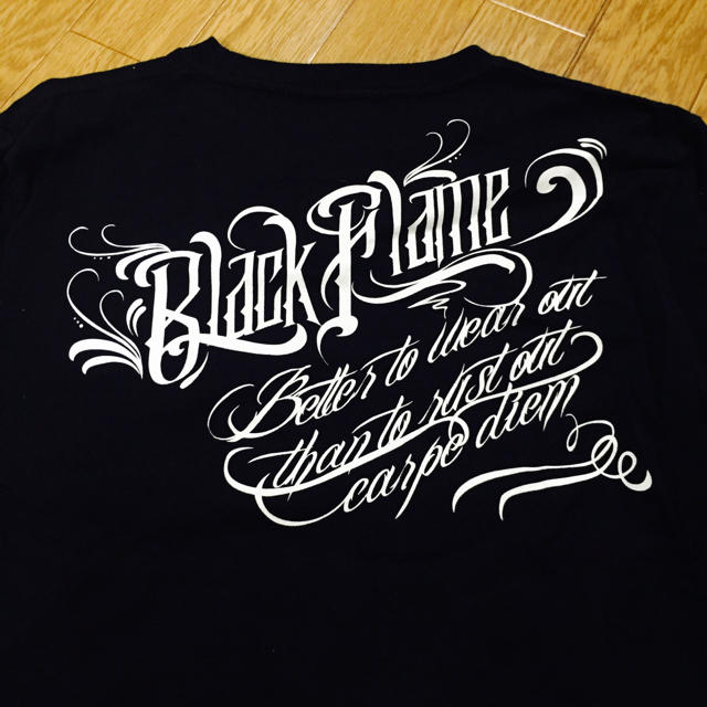 BLACK FLYS(ブラックフライズ)の【black flame ブラックフレイム ロンT♡】 メンズのトップス(Tシャツ/カットソー(七分/長袖))の商品写真