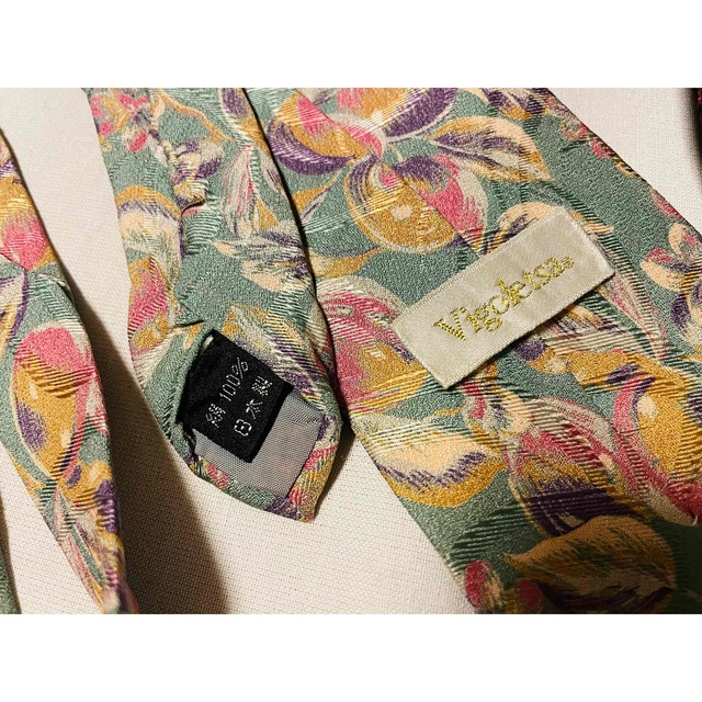 Vigoletsa 絹100％ ネクタイ メンズのファッション小物(ネクタイ)の商品写真