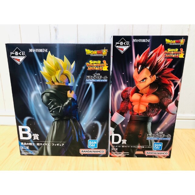 ドラゴンボール　一番くじ　B賞　黒衣のサイヤ人　D賞　ベジータゼノ　フィギュアアニメ/ゲーム