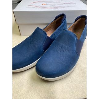 クラークス(Clarks)のクラークス　ネイビーヌバックスリッポン(スリッポン/モカシン)