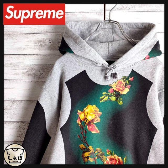 美品 supreme ビックロゴパーカー