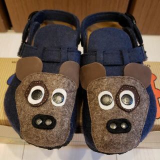 ビルケンシュトック(BIRKENSTOCK)のbirki's アニマルサンダル20cm キッズわんちゃんビルケンシュトック(サンダル)