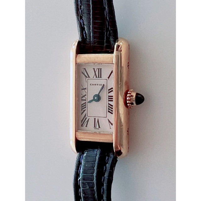 Cartier Tank mini gold antique