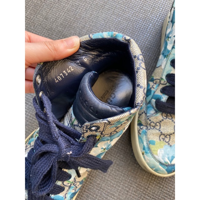 Gucci - GUCCI ブルームス ハイカットスニーカーの通販 by 大幅値下げ