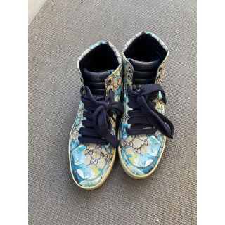 グッチ(Gucci)のGUCCI ブルームス　ハイカットスニーカー(スニーカー)