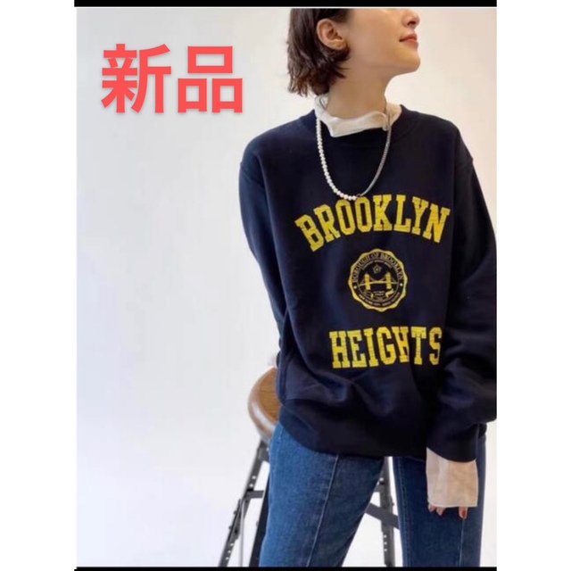 21AW スピックアンドスパン BROOKLYNコンパクトスウェット