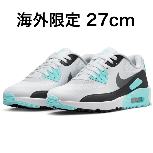 NIKE - 海外限定 27cm NIKE AIR MAX 90G ティファニーブルー 白の通販 ...