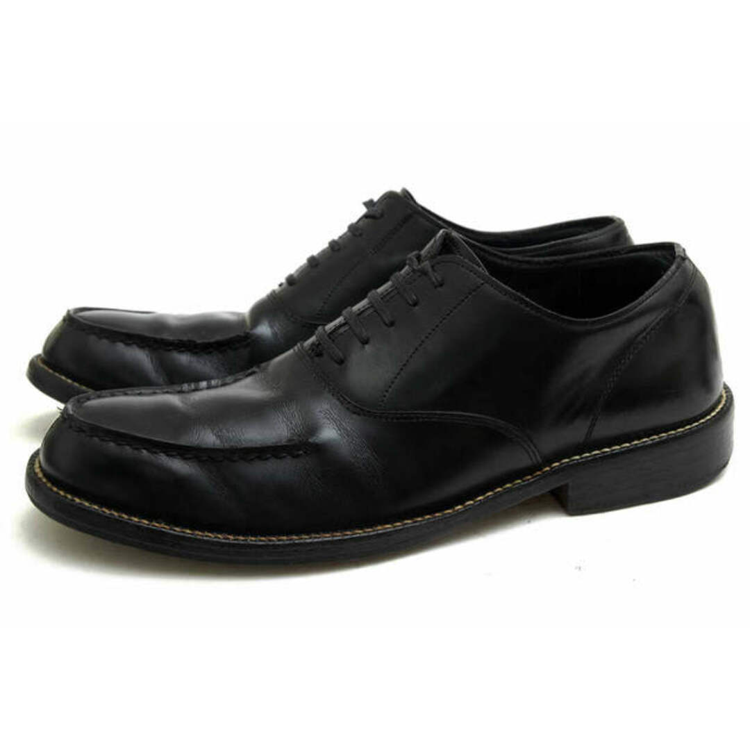 コムデギャルソン／COMME des GARCONS シューズ ビジネスシューズ 靴 ビジネス メンズ 男性 男性用レザー 革 本革 ブラック 黒  レザーソール Uチップ Vチップ