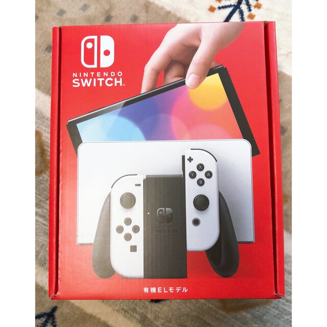 Nintendo Switch(ニンテンドースイッチ)の新品　Switch 有機ELモデル エンタメ/ホビーのゲームソフト/ゲーム機本体(家庭用ゲーム機本体)の商品写真