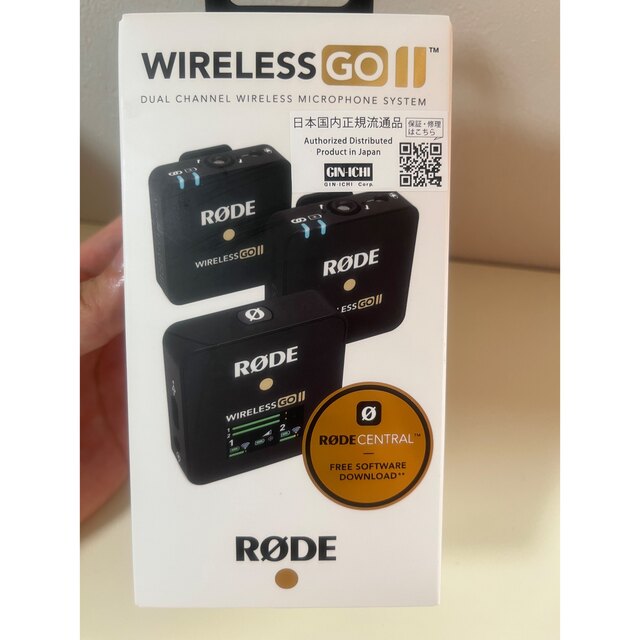 RODE MICROPHONES WIRELESS GO II 日本正規品　保証 楽器のレコーディング/PA機器(マイク)の商品写真