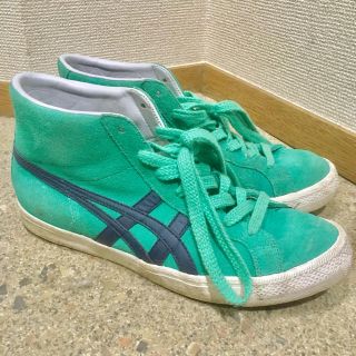 オニツカタイガー(Onitsuka Tiger)のsena様✴︎オニツカタイガースエード調ハイカットスニーカー(スニーカー)